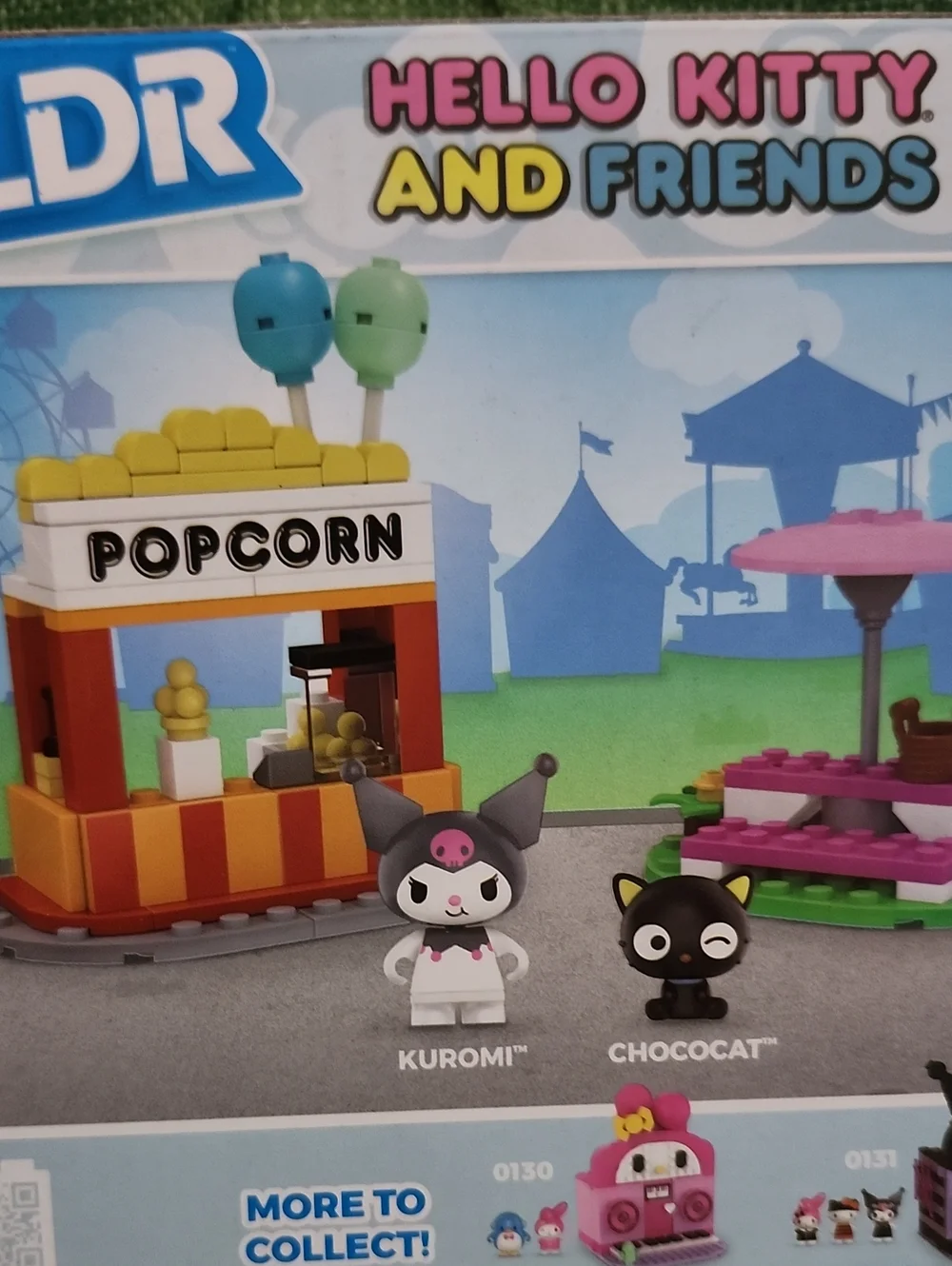 Hello Kitty and Friends Kids Kuromi's Popcorn Stand Playset